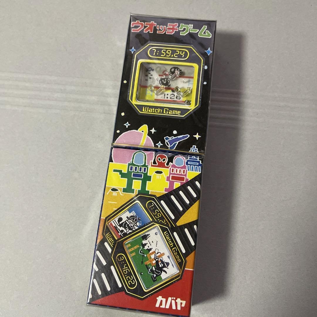 昭和レトロ　カバヤ食玩　ホラー ウォッチゲーム 激レア ビンテージ コレクション Amazon.co.jp: カバヤ 食玩 ウオッチゲーム ゲームウオッチ 昭和レトロ